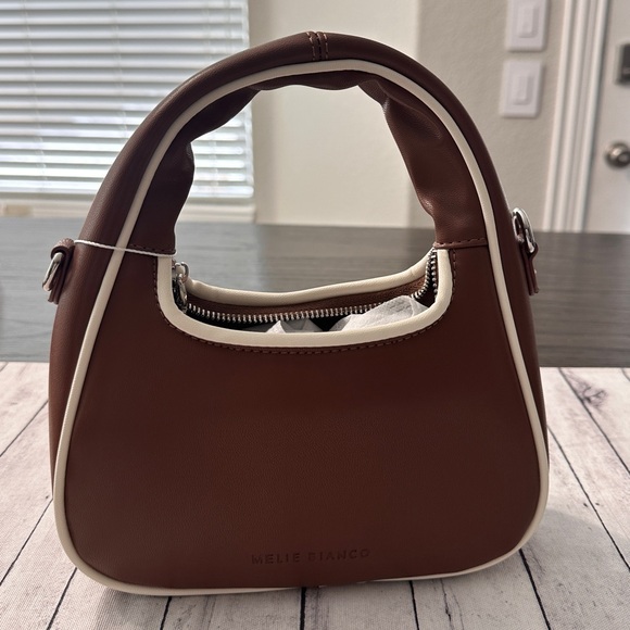 NWT Anthropology SARITA RECYCLED VEGAN TOP HANDLE - Picture 5 of 7